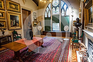 Lyndhurst Mansion castle museum interior