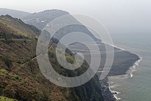 Lynmouth Bay & Hollerday Hill