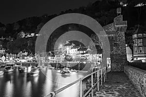 Lynmouth at night