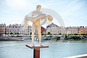 Lyon city in France