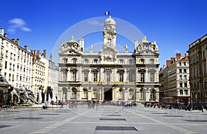 Lyon, city hall, France photo