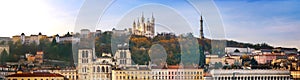 Lyon and fourviere hill photo