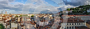 Lyon France high definition scenic panorama