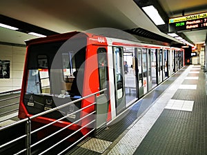 Lyon funicular station Vieux Lyon