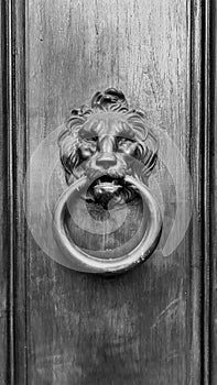 Lyon Sculpture Knock Door
