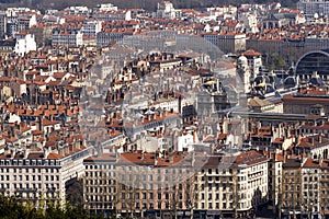 Lyon from up high