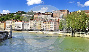 Lyon view, France