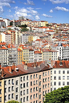 Lyon view, France