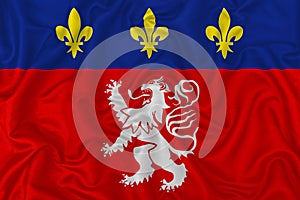 Lyonnais historical flag