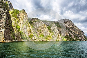 Lysefjord landscape. Norway.