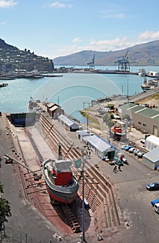 Lyttleton Dry Dock, Christchurch New Zealand