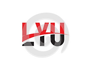 LYU Letter Initial Logo Design