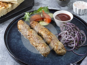 lyulya meat kebab georgian cuisine