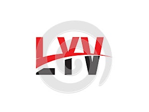 LYV Letter Initial Logo Design
