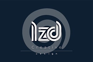 LZD Creative Unique Modern Letter Logo Design