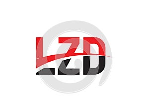 LZD Letter Initial Logo Design