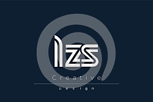 LZS Creative Unique Modern Letter Logo Design