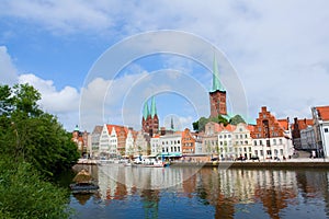 LÃÂ¼beck harbor