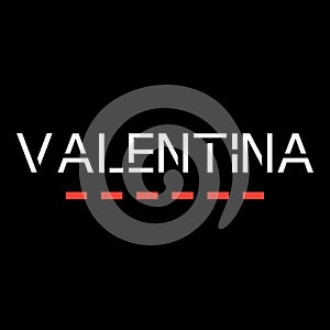 Valentina name of person photo