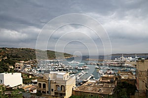 MÄ¡arr ferry terminal on the island of Gozo, Malta