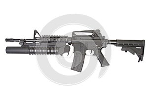 M4A1 carbine with an M203 grenade launcher photo