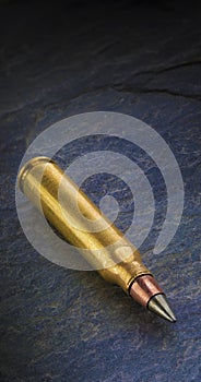 M855 EPR on a stone background