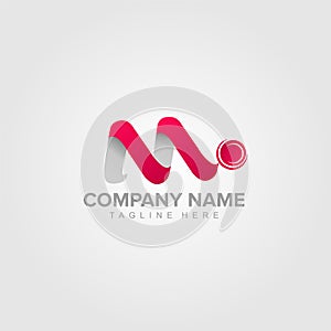 M Letter alphabet Logo for Companies Corporate