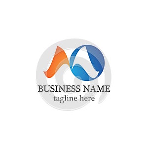 M Letter logo business