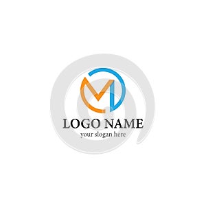 M Letter logo business