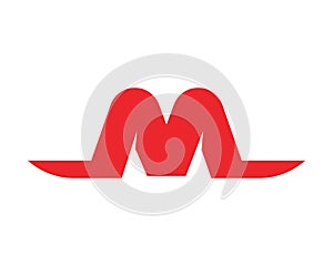 M Letter Logos Template Symbol
