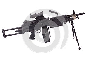 M249 machine gun