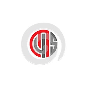 M4S Letter monogram Initial Logo Design Template Vector Illustration. M4S elegant and Professional icon design