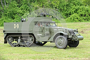 The M3A1 Scout Car from the Museum of American Armor during World War II Encampment