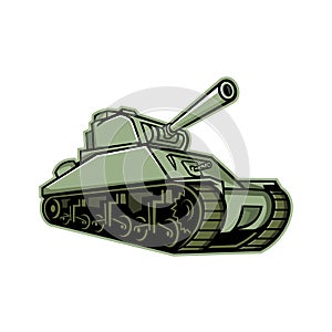 M4 Sherman Medium Tank Mascot photo