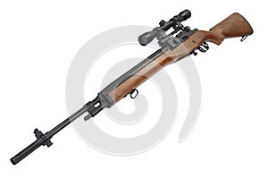 M14 sniper rifle photo