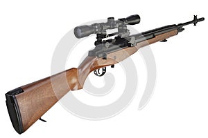 M14 sniper rifle photo