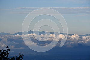 M.t?Yatsugadake View from Mount Akagi, Gunma Prefecture100 famous mountains of Japan