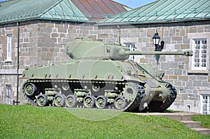 M4 Sherman Tank in Citadelle de Quebec photo