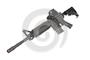 M4A1 carbine with optical gunsight
