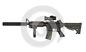 M4A1 custom build rifle photo