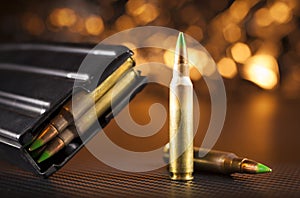 M855 ammo and magazine