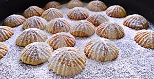 Ma'amoul, arabic cookies, Sweet lebanese pastry called Maamoul or Kaak