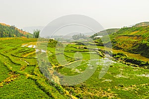 Ma Cha village in Vietnam photo