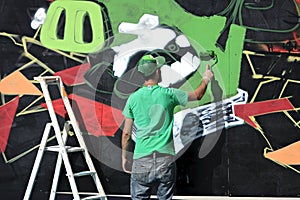 A ma painting on the wall