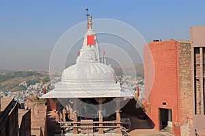 Maa Chamunda temple Mehrangarh Fort Jodhpur India photo