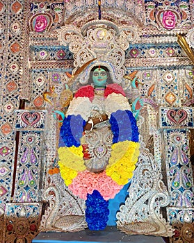 Maa Mata Gihi, a tantric form of Maa Swaraswati ,a devi  knowledge of arts , goddess of Mahavidya.