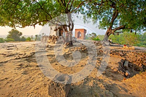 Maa Vishari devi Temple near  Lord Buddha Sankisa Stupa