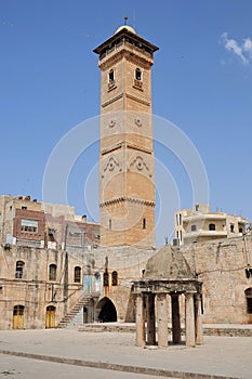 Maaret al Numan Grand Mosque is located in Syria. photo