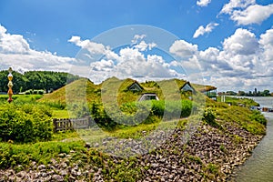 The museum in the Biesbosch National Park is located in a centuries-old Dutch landscape. photo