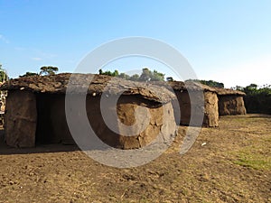 Maasai Huts